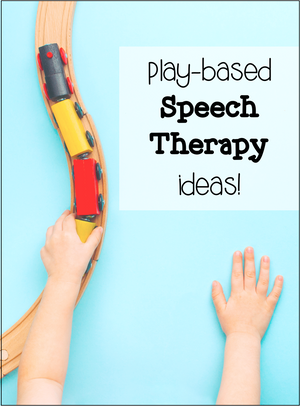 Play-Based Articulation Therapy Ideas by Sound