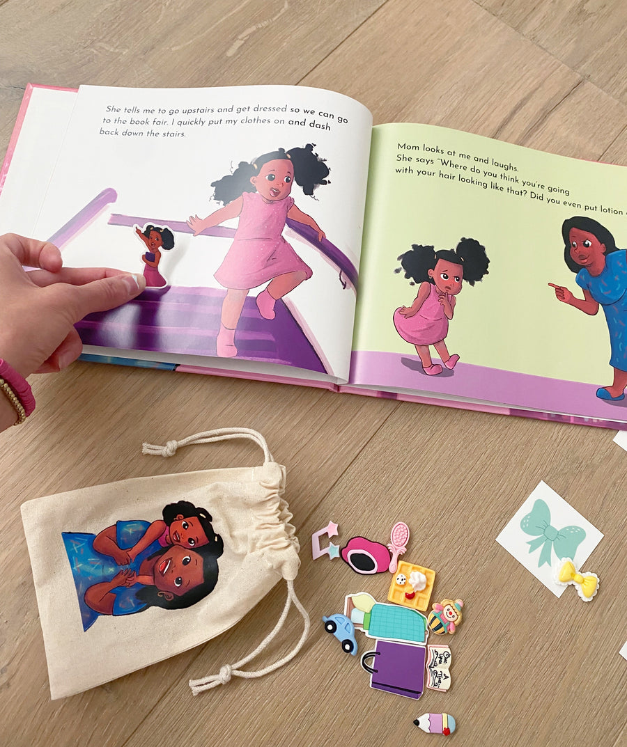 A day with mom story pack