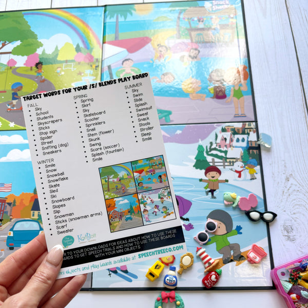 Speech Sound Play Boards - Speech Tree Co