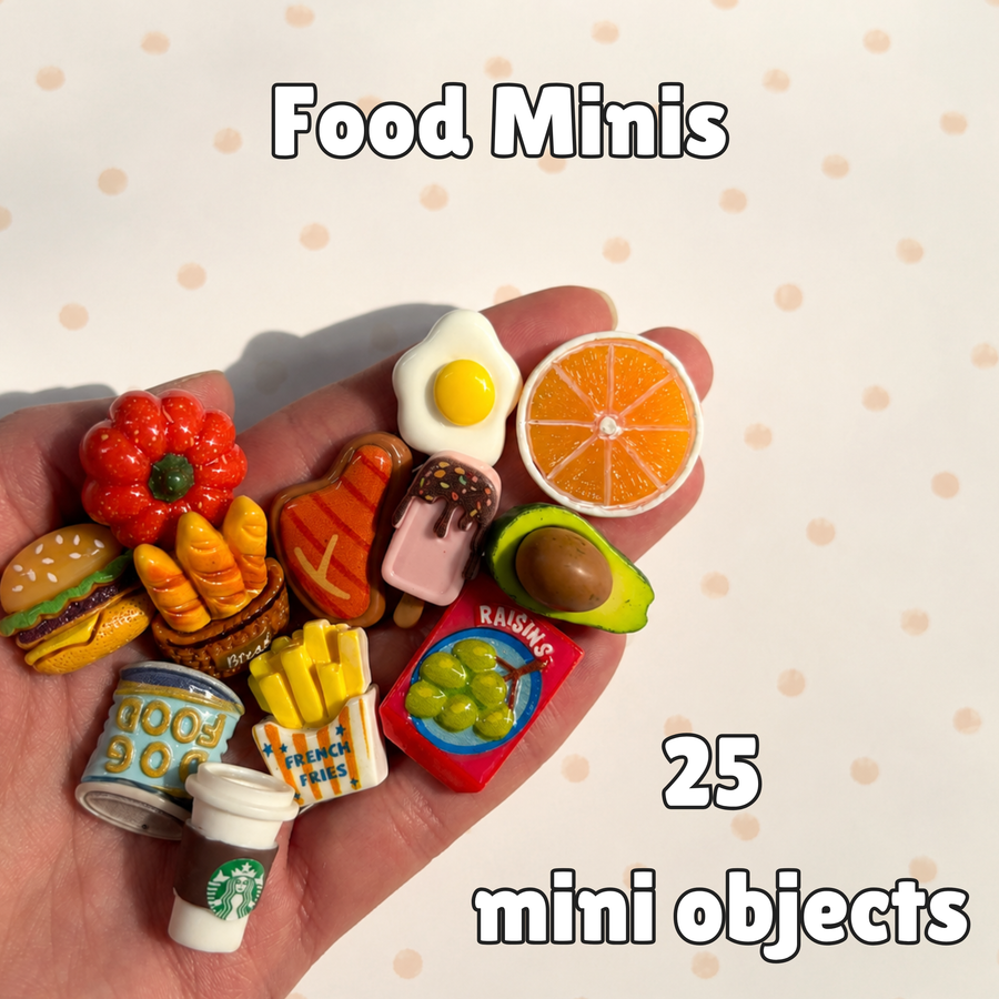 Food Minis 25 objects