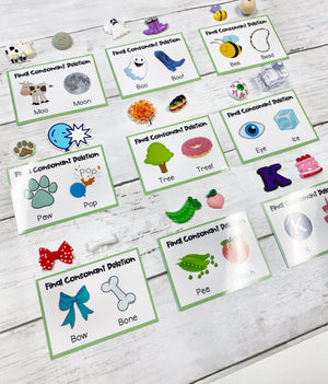 Minimal Pair Mini Objects for Phonology SLP