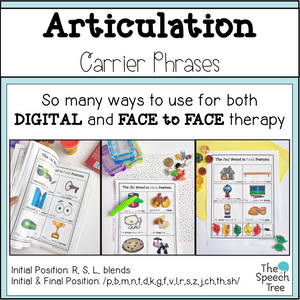 Articulation Carrier Phrases